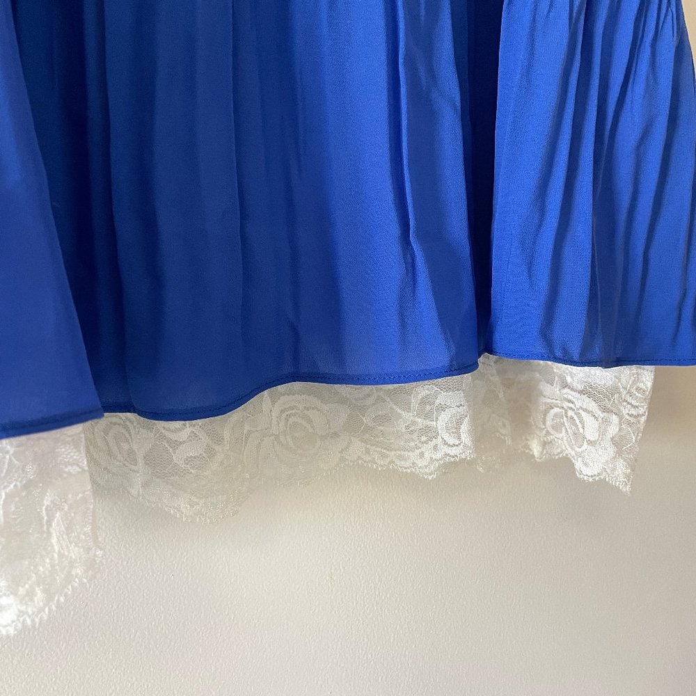 TCEC Blue Ruffle Tank - Picture 5 of 7